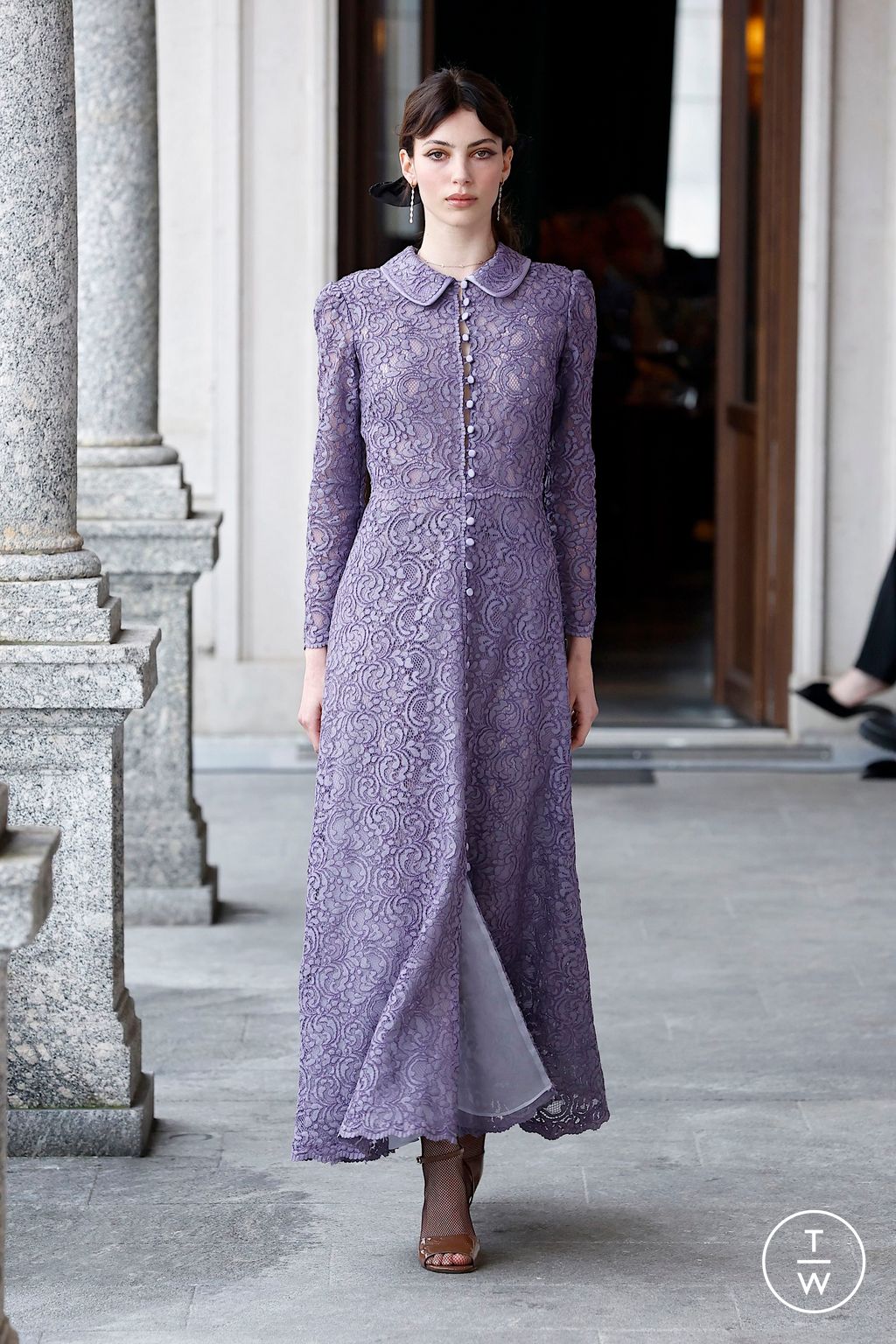 Fashion Week Milan Fall/Winter 2025 look 14 from the Luisa Beccaria collection womenswear