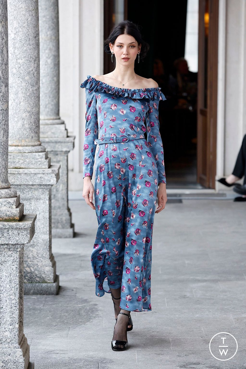 Fashion Week Milan Fall/Winter 2025 look 15 from the Luisa Beccaria collection womenswear