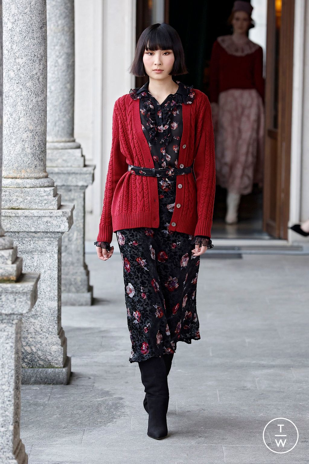 Fashion Week Milan Fall/Winter 2025 look 19 from the Luisa Beccaria collection womenswear