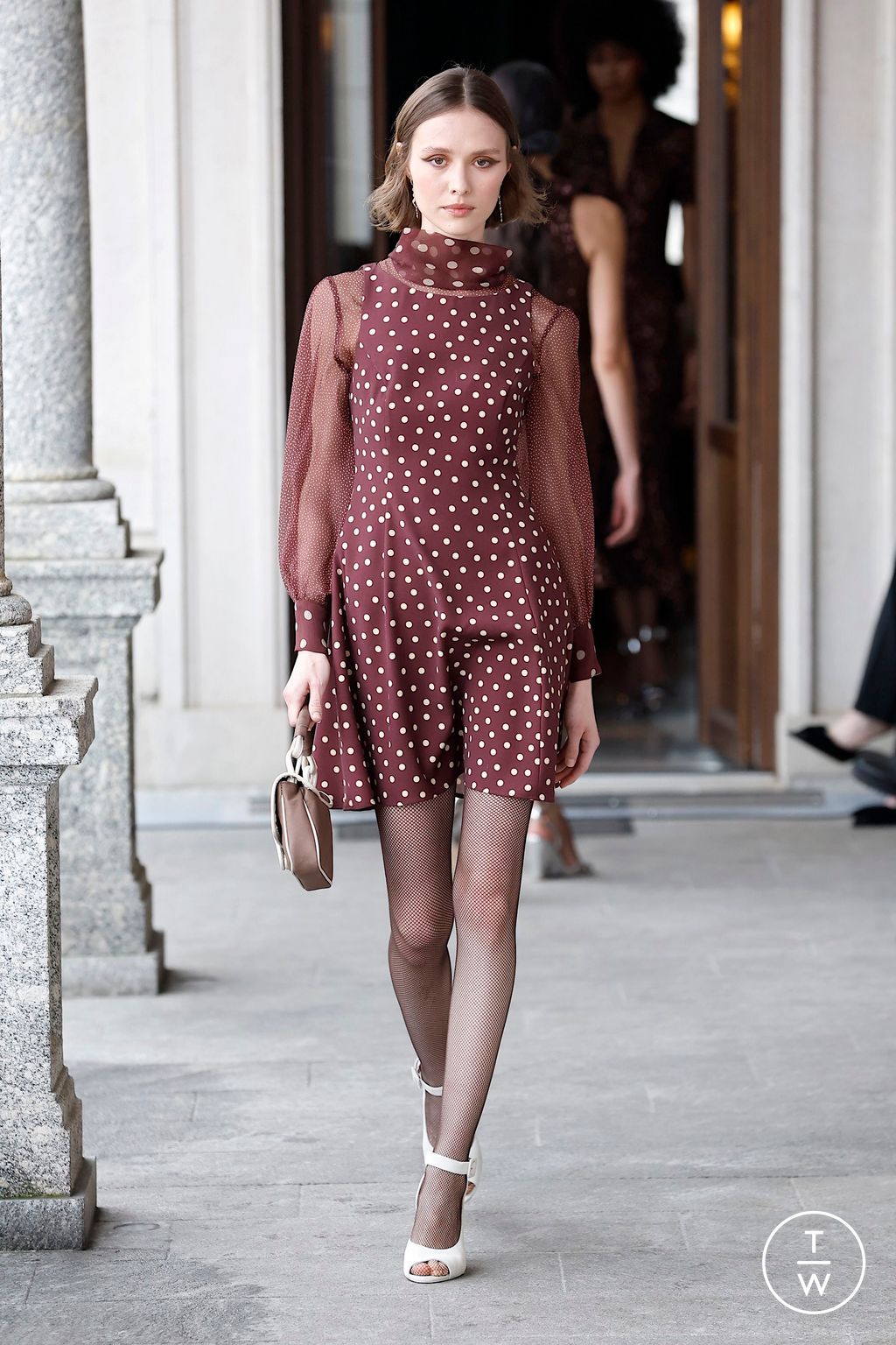 Fashion Week Milan Fall/Winter 2025 look 26 from the Luisa Beccaria collection womenswear