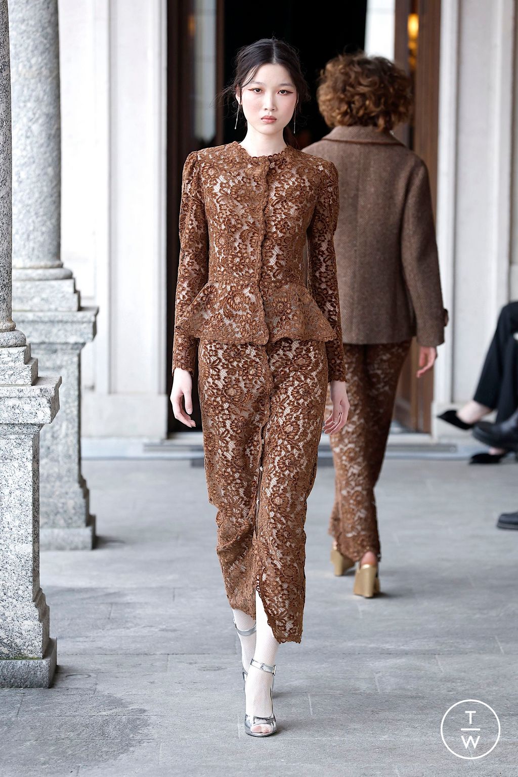 Fashion Week Milan Fall/Winter 2025 look 34 from the Luisa Beccaria collection womenswear