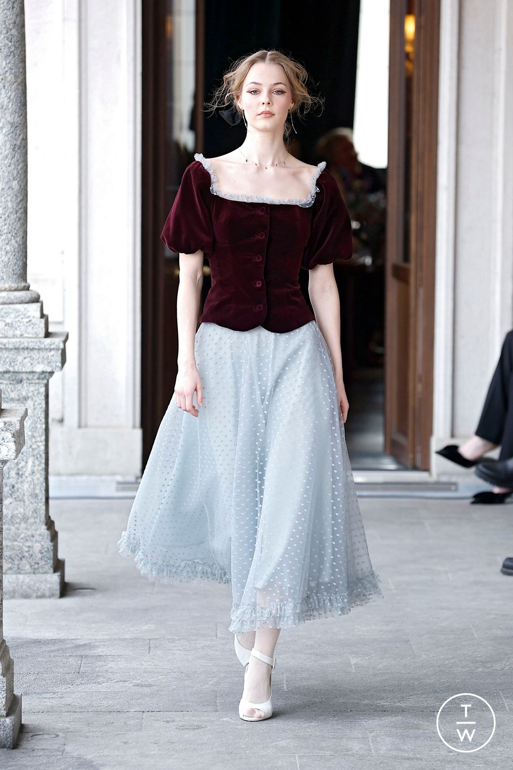 Fashion Week Milan Fall/Winter 2025 look 37 from the Luisa Beccaria collection womenswear