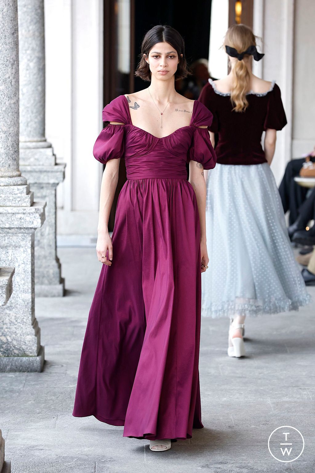 Fashion Week Milan Fall/Winter 2025 look 38 from the Luisa Beccaria collection womenswear