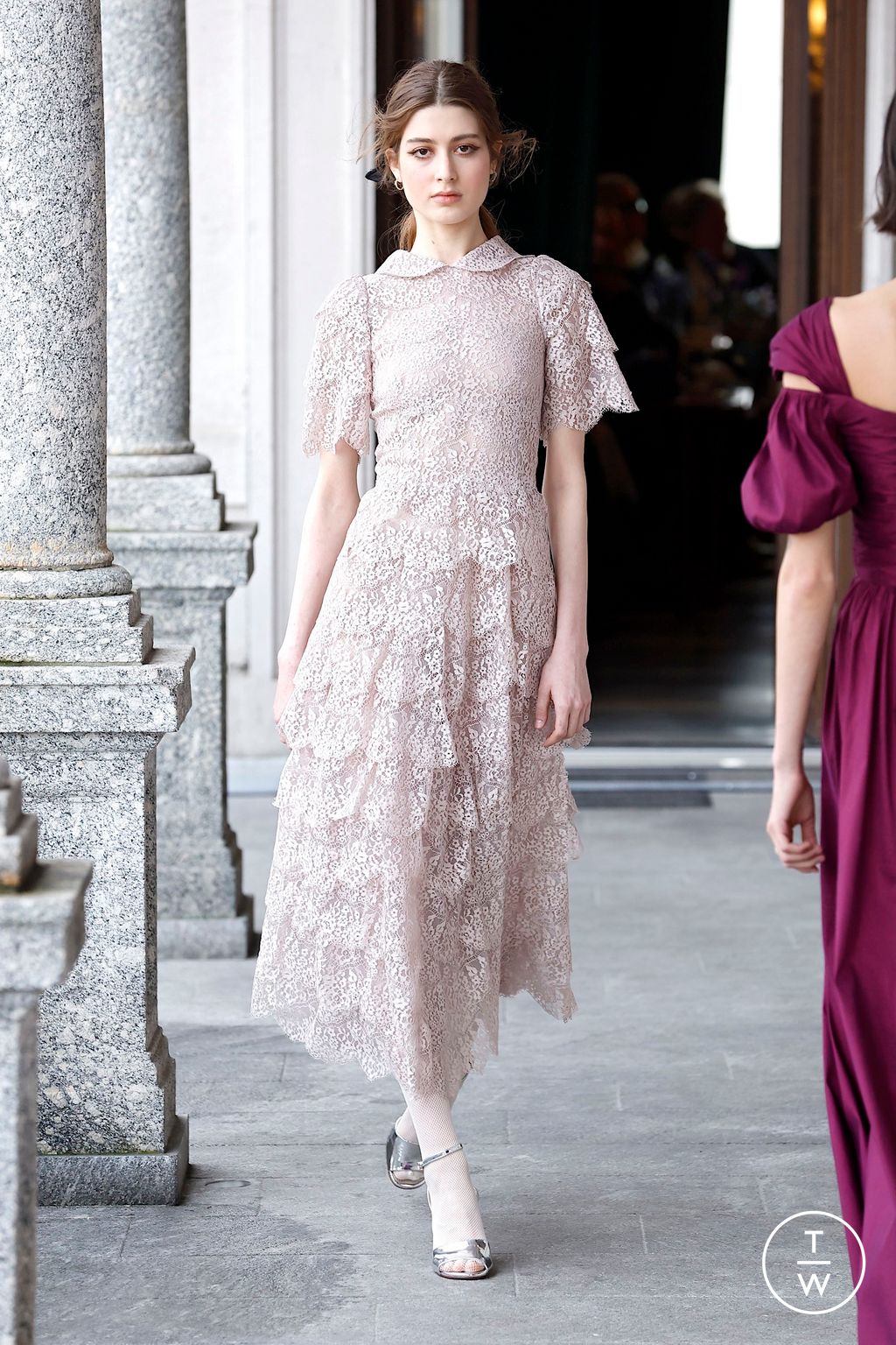 Fashion Week Milan Fall/Winter 2025 look 39 from the Luisa Beccaria collection womenswear