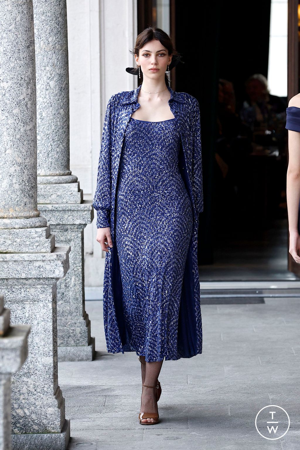 Fashion Week Milan Fall/Winter 2025 look 45 from the Luisa Beccaria collection womenswear