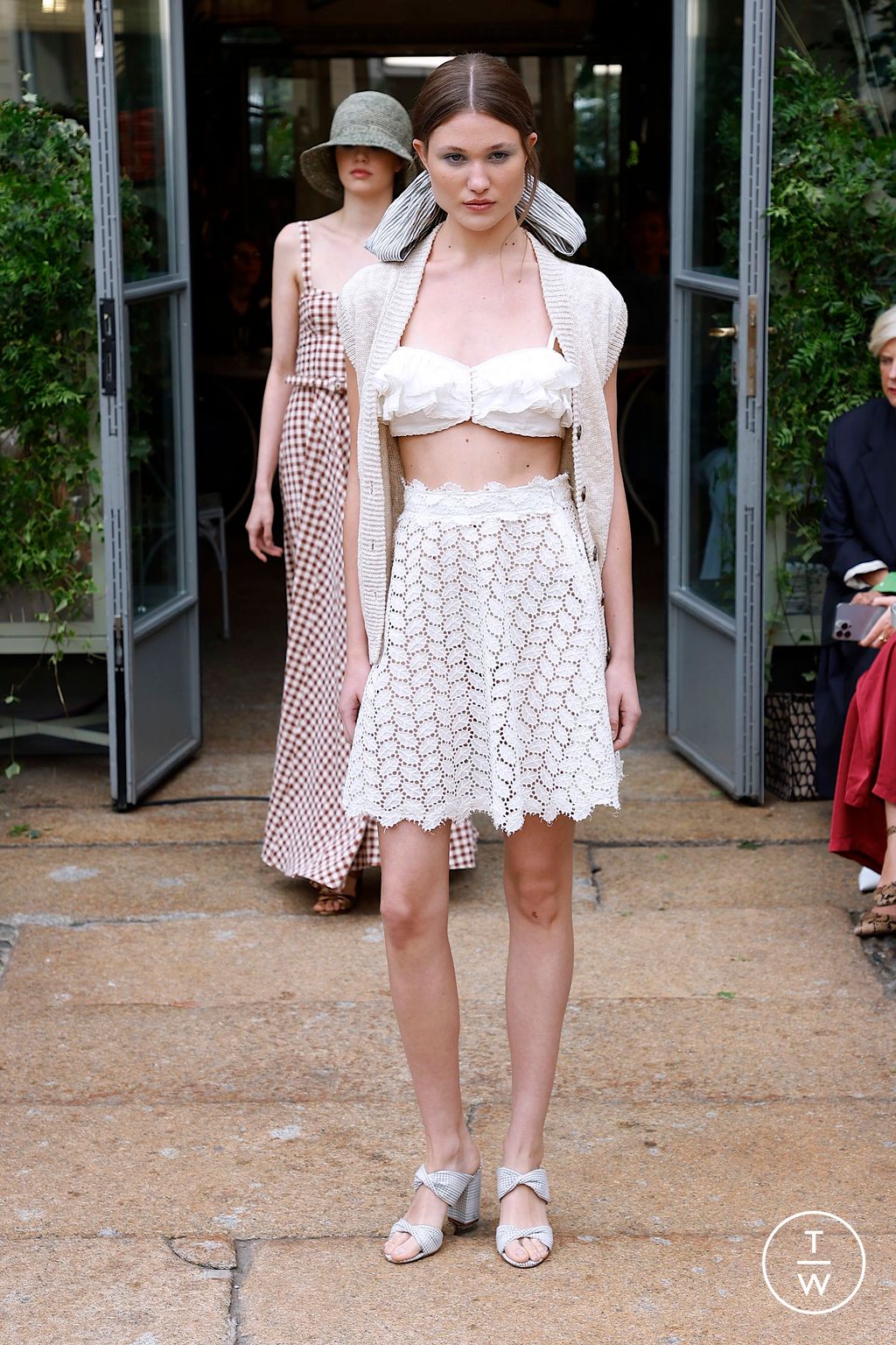 Fashion Week Milan Spring/Summer 2025 look 30 from the Luisa Beccaria collection womenswear