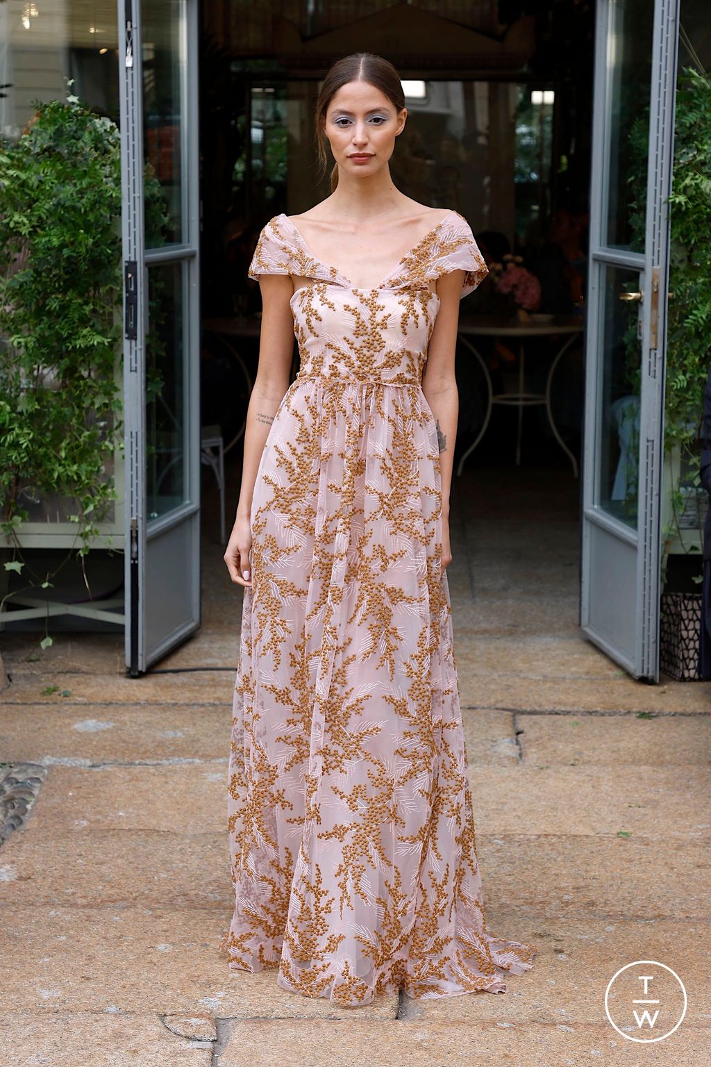 Fashion Week Milan Spring/Summer 2025 look 29 from the Luisa Beccaria collection womenswear