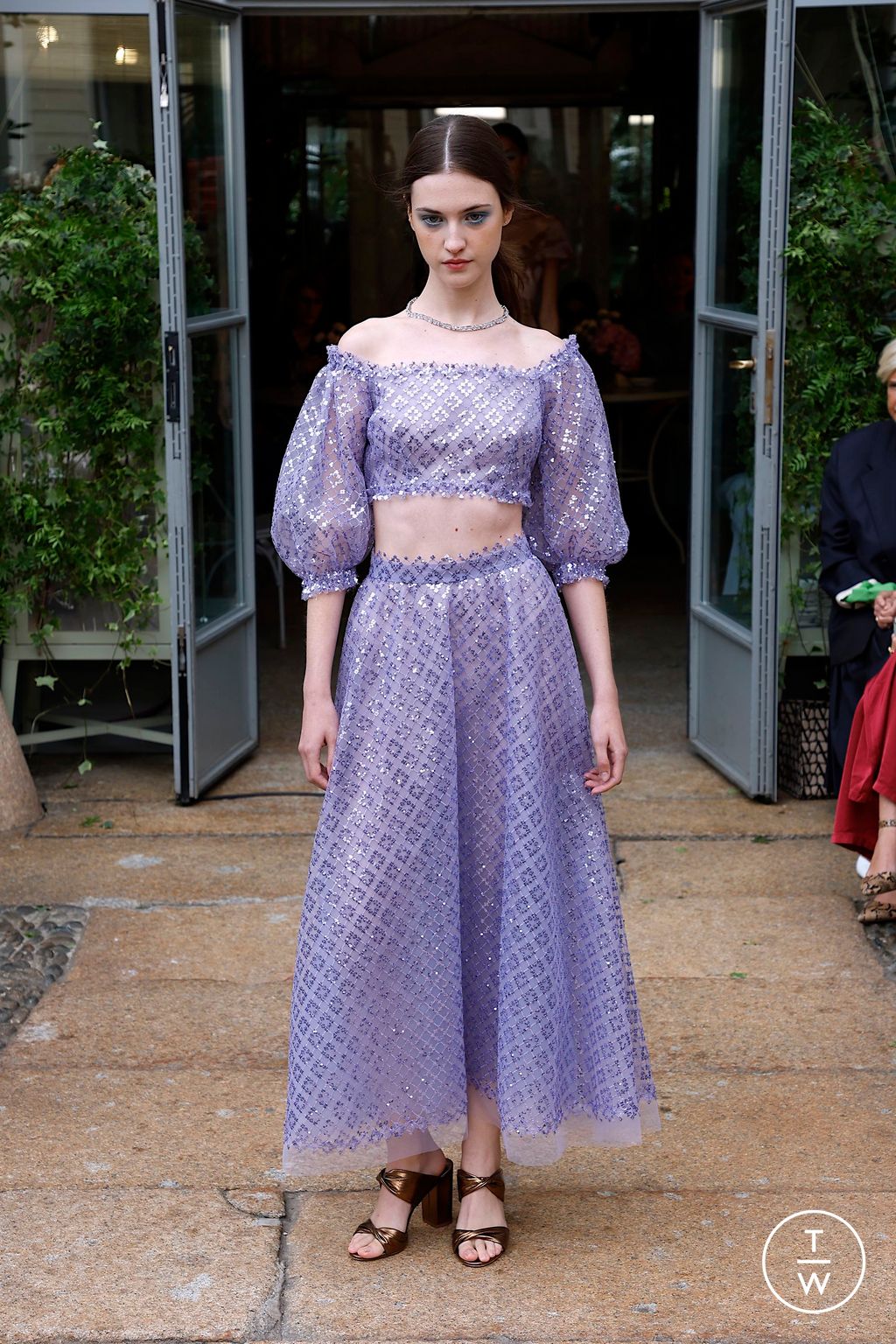 Fashion Week Milan Spring/Summer 2025 look 12 from the Luisa Beccaria collection womenswear