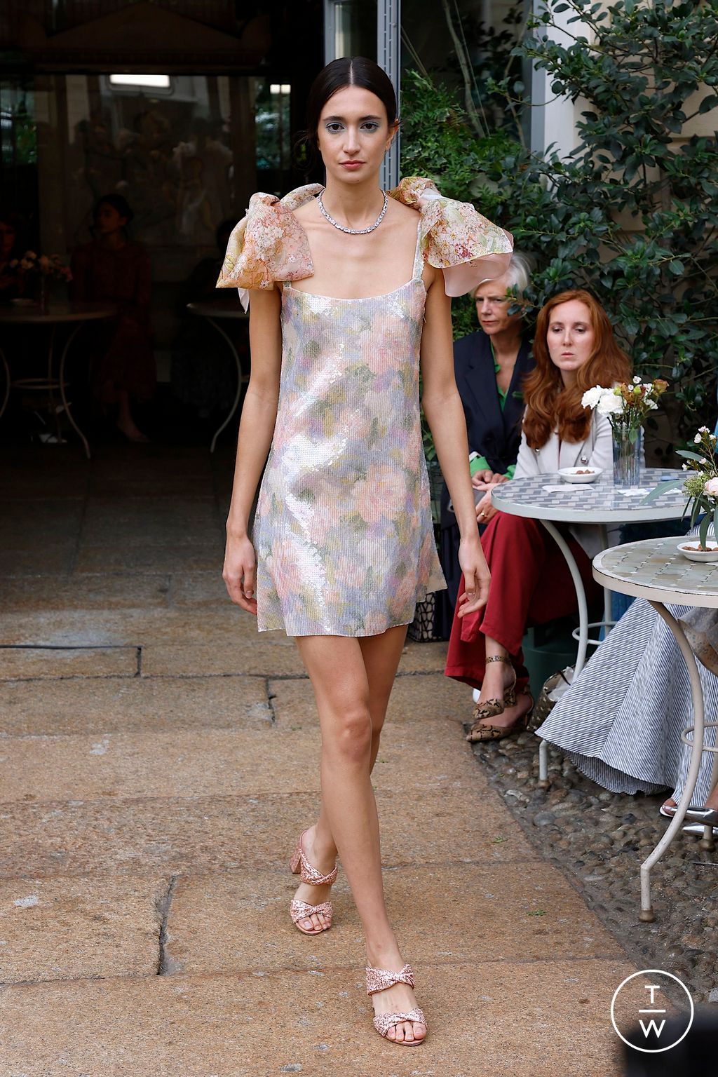 Fashion Week Milan Spring/Summer 2025 look 17 from the Luisa Beccaria collection womenswear