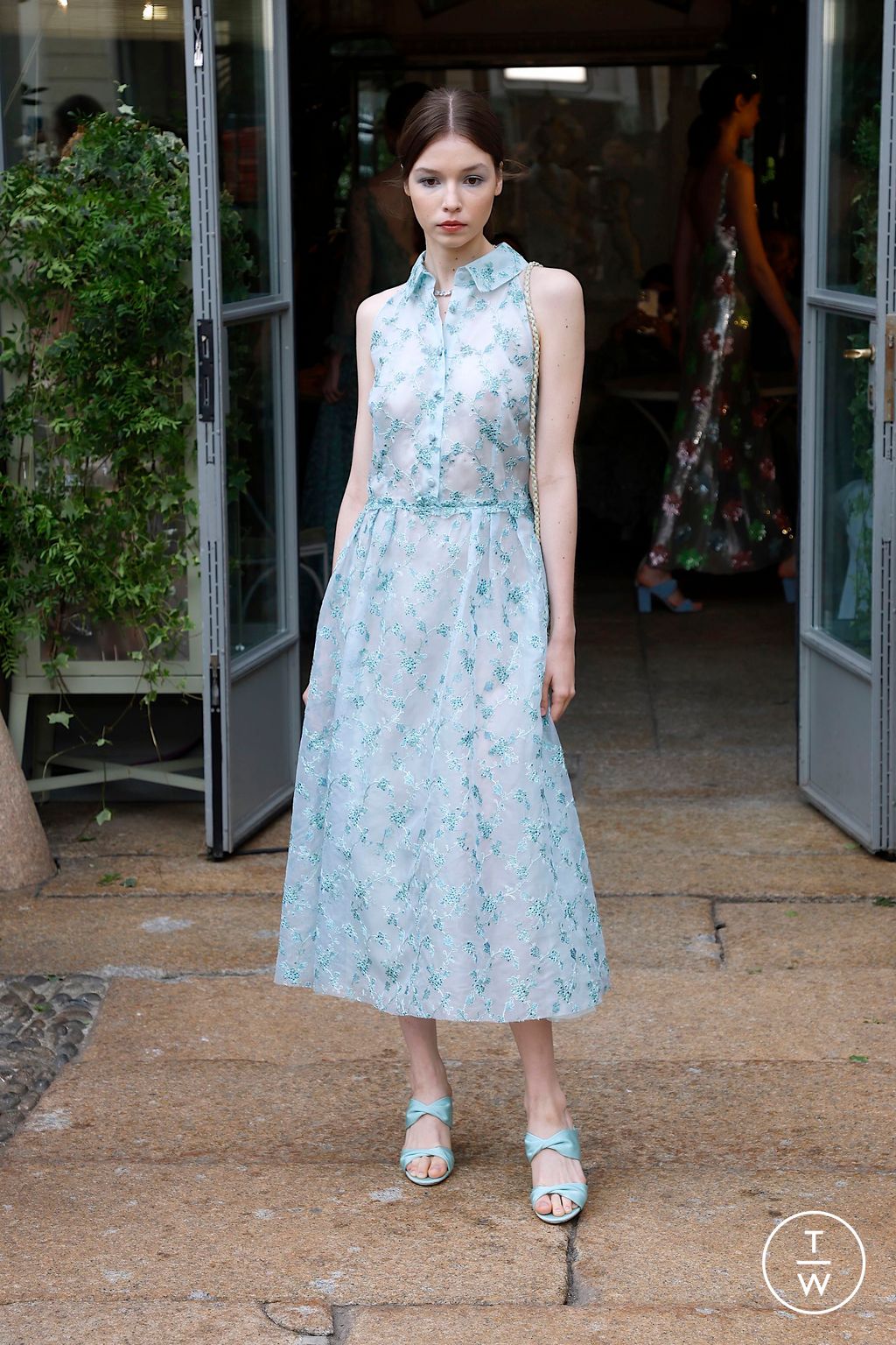 Fashion Week Milan Spring/Summer 2025 look 19 from the Luisa Beccaria collection womenswear