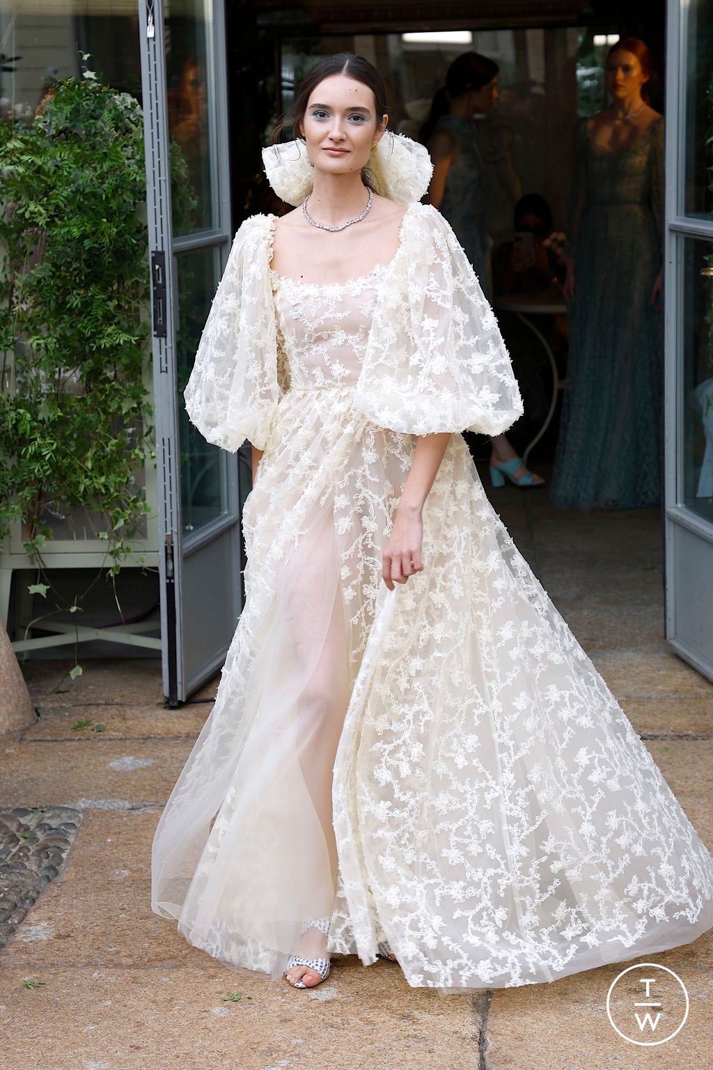 Fashion Week Milan Spring-Summer 2025 look 26 from the Luisa Beccaria collection womenswear