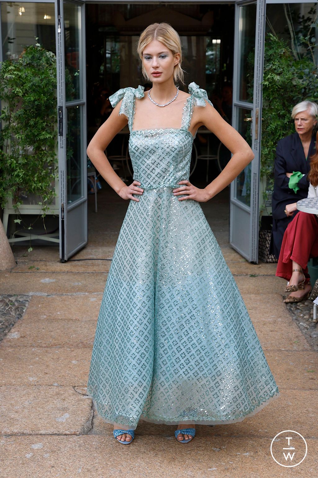 Fashion Week Milan Spring/Summer 2025 look 24 from the Luisa Beccaria collection womenswear