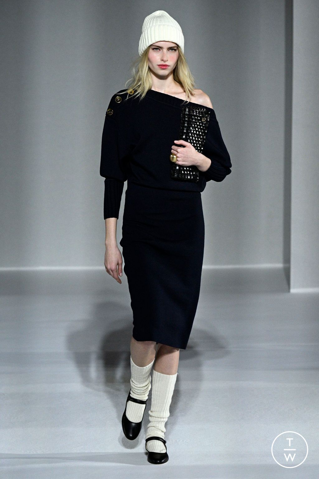 Fashion Week Milan Fall/Winter 2024 look 3 from the Luisa Spagnoli collection womenswear