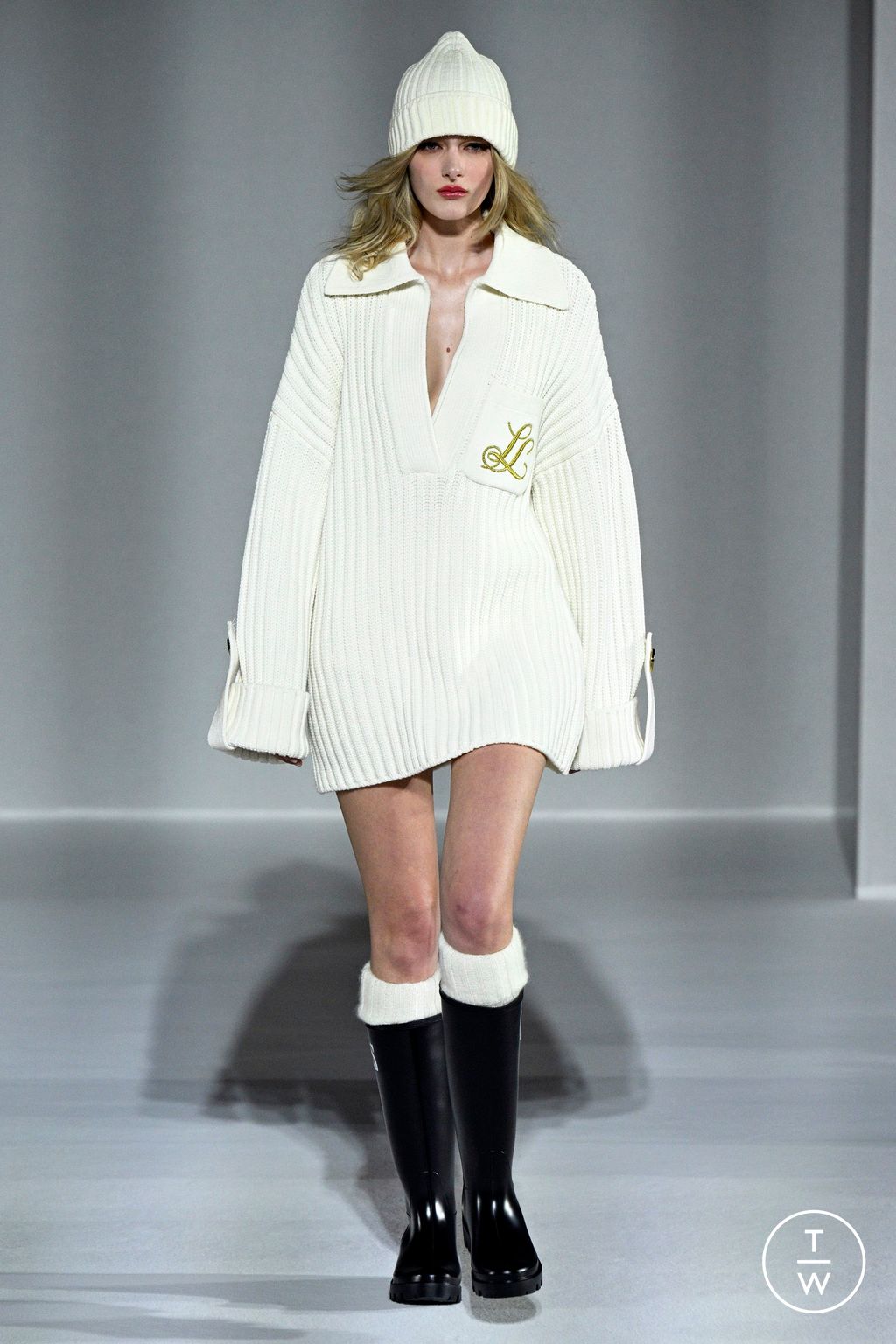 Fashion Week Milan Fall/Winter 2024 look 9 from the Luisa Spagnoli collection womenswear