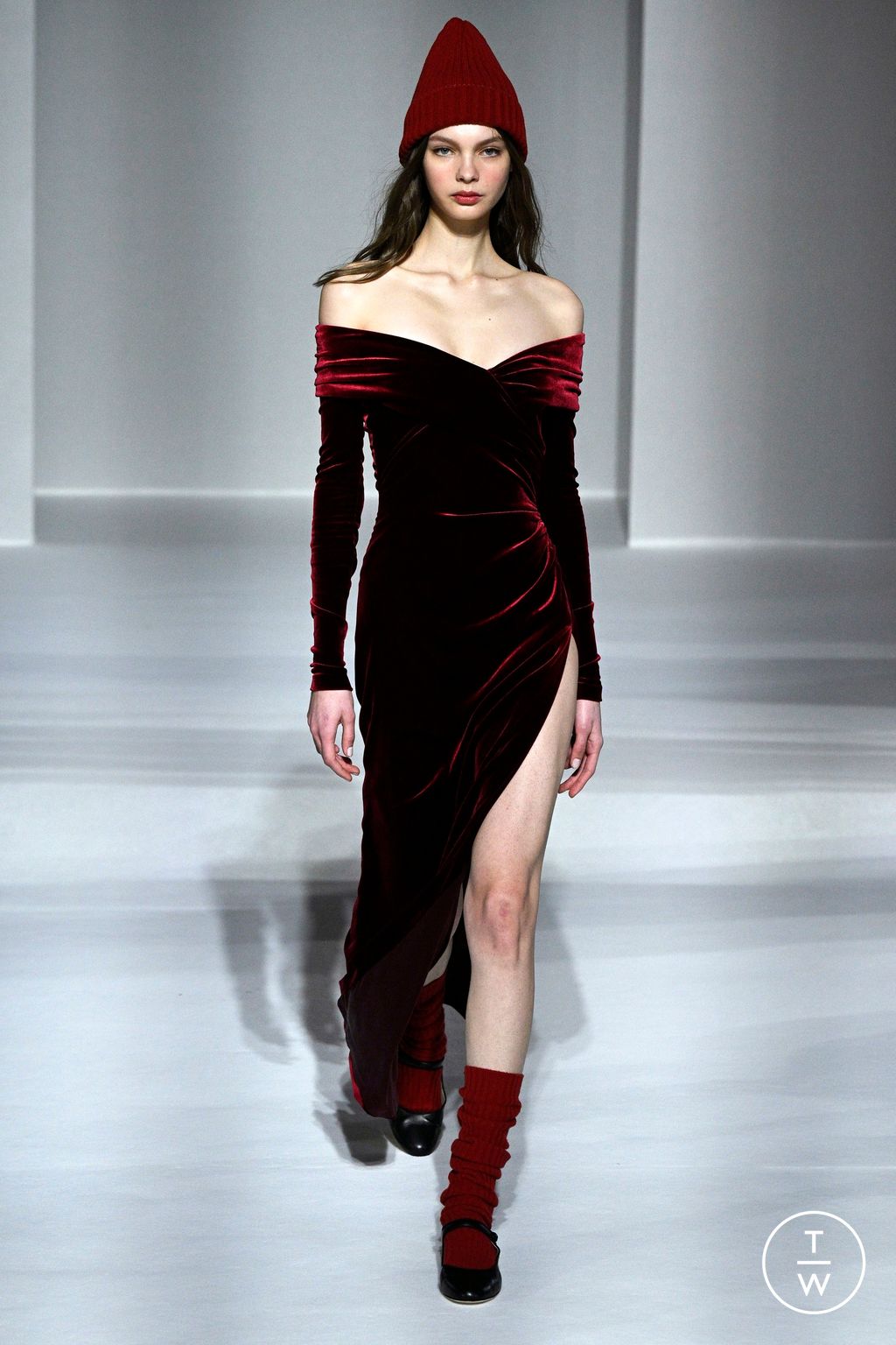 Fashion Week Milan Fall/Winter 2024 look 20 from the Luisa Spagnoli collection womenswear