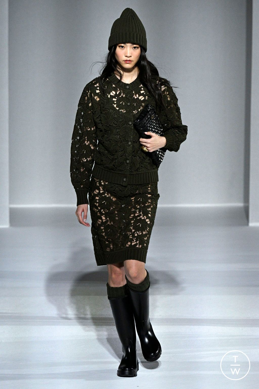 Fashion Week Milan Fall/Winter 2024 look 23 from the Luisa Spagnoli collection womenswear