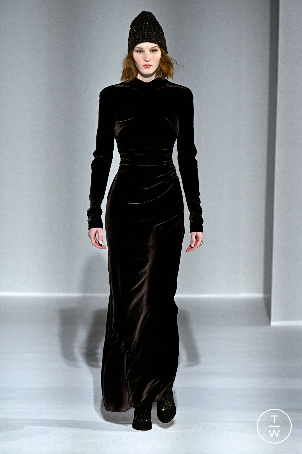 Fashion Week Milan Fall/Winter 2024 look 35 from the Luisa Spagnoli collection womenswear