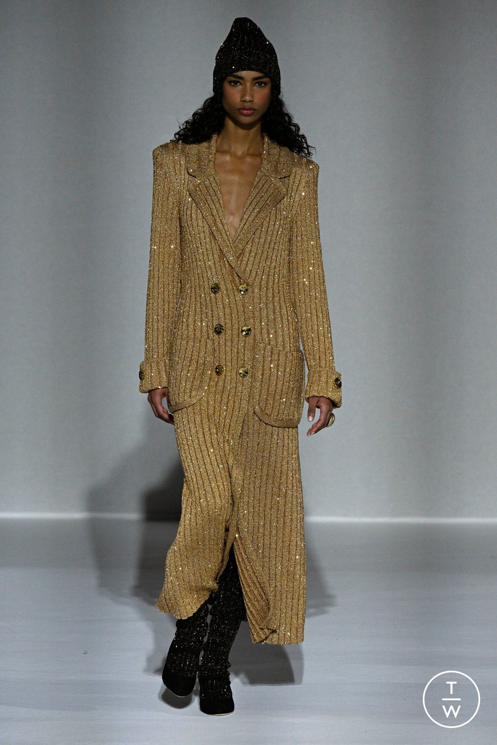 Fashion Week Milan Fall/Winter 2024 look 36 from the Luisa Spagnoli collection 女装