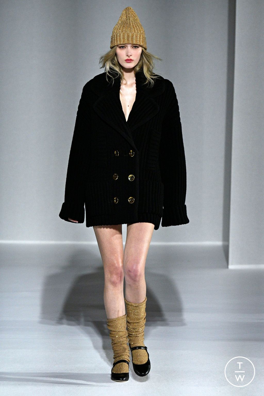 Fashion Week Milan Fall/Winter 2024 look 44 from the Luisa Spagnoli collection womenswear