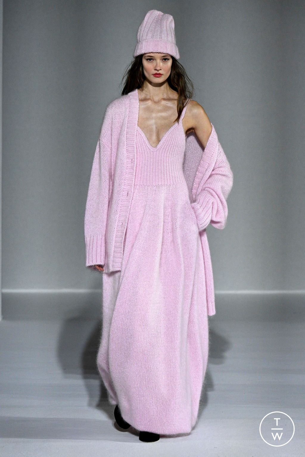 Fashion Week Milan Fall/Winter 2024 look 45 from the Luisa Spagnoli collection womenswear