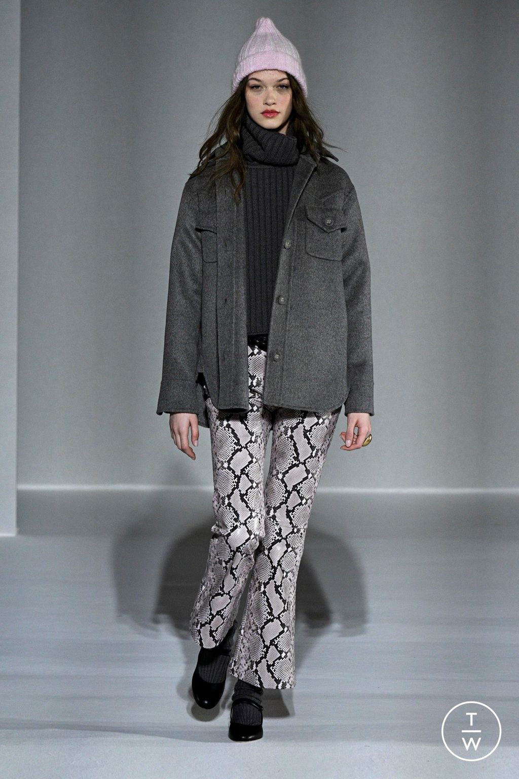 Fashion Week Milan Fall/Winter 2024 look 46 from the Luisa Spagnoli collection womenswear