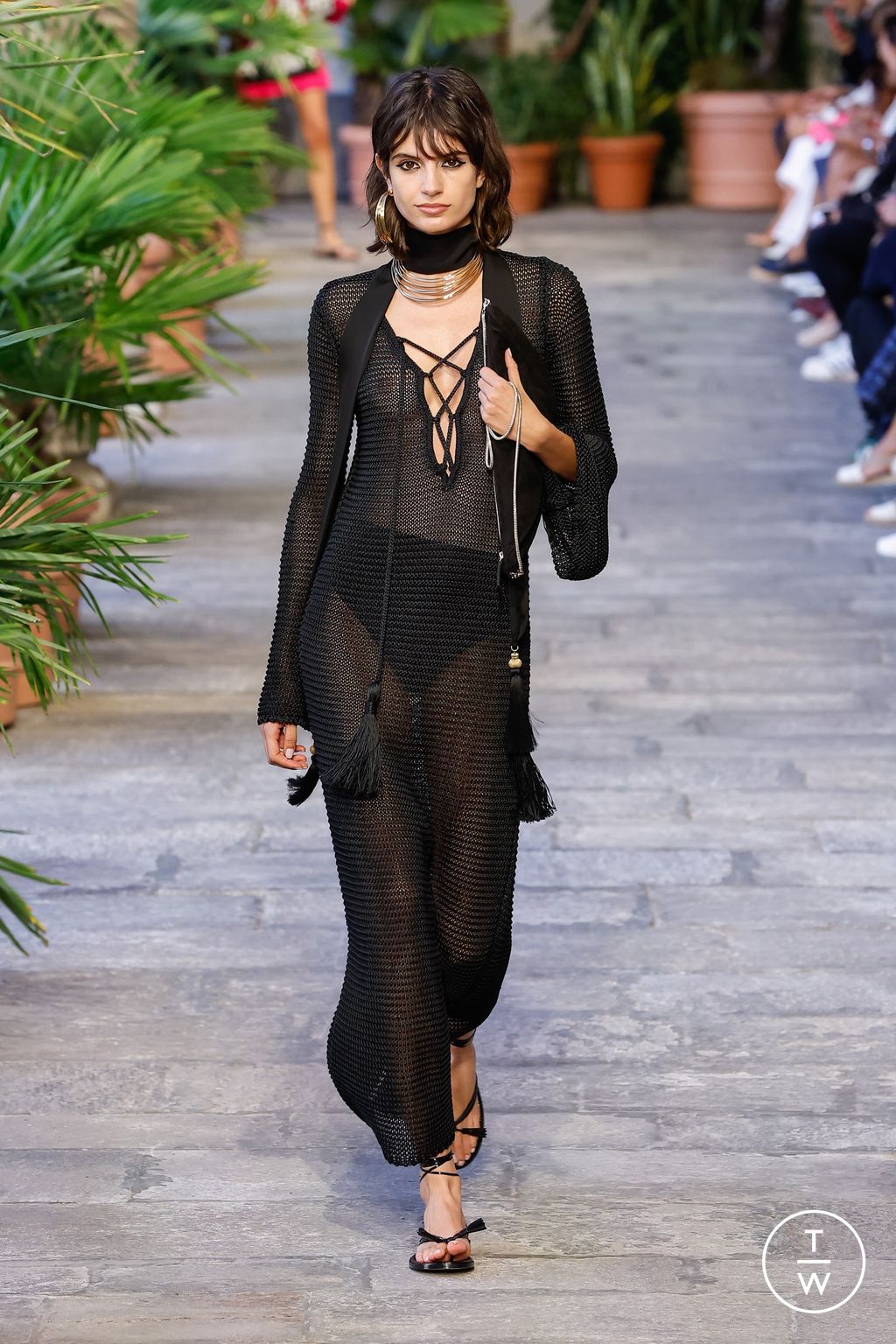 Fashion Week Milan Spring/Summer 2024 look 7 from the Luisa Spagnoli collection womenswear