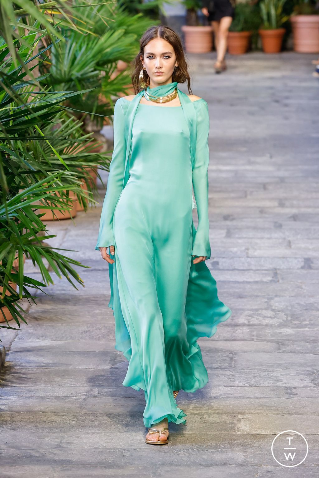Fashion Week Milan Spring/Summer 2024 look 14 from the Luisa Spagnoli collection womenswear