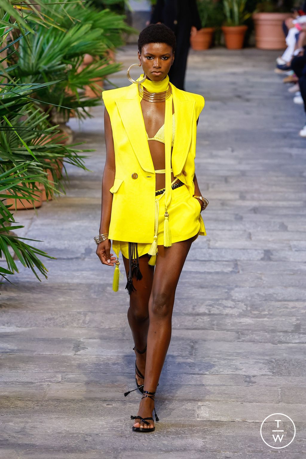 Fashion Week Milan Spring/Summer 2024 look 25 from the Luisa Spagnoli collection womenswear
