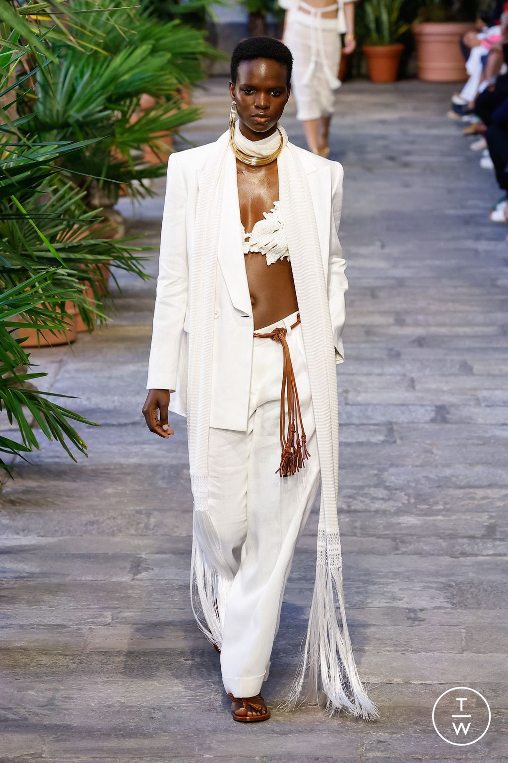 Fashion Week Milan Spring/Summer 2024 look 27 from the Luisa Spagnoli collection womenswear