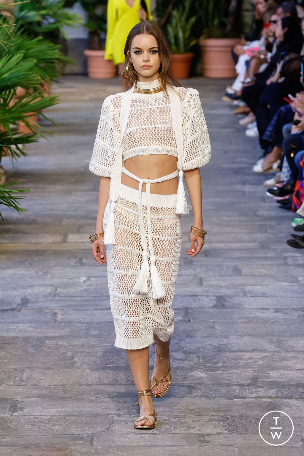 Fashion Week Milan Spring/Summer 2024 look 28 from the Luisa Spagnoli collection womenswear