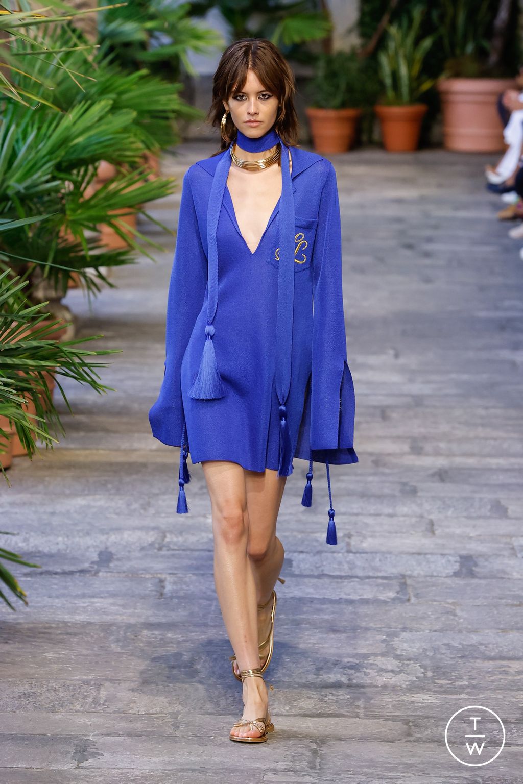 Fashion Week Milan Spring/Summer 2024 look 34 from the Luisa Spagnoli collection womenswear