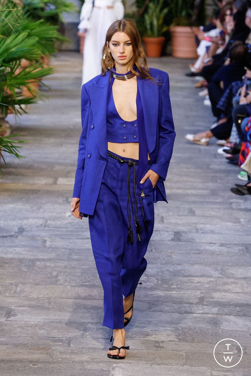 Fashion Week Milan Spring/Summer 2024 look 37 from the Luisa Spagnoli collection 女装