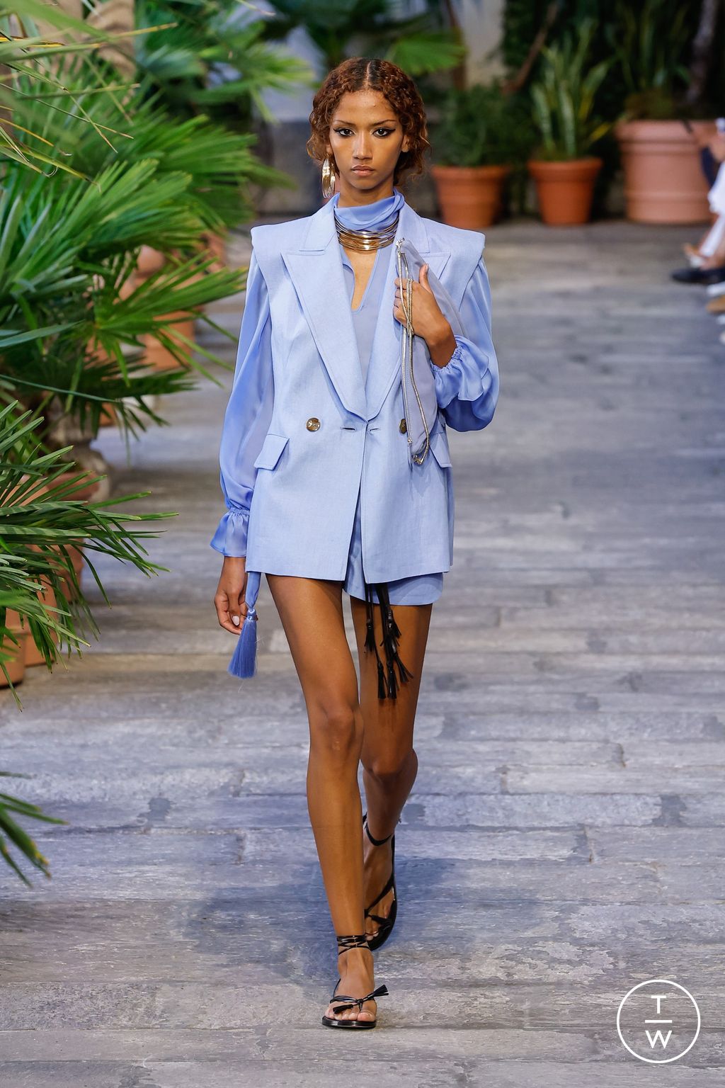 Fashion Week Milan Spring/Summer 2024 look 43 from the Luisa Spagnoli collection 女装