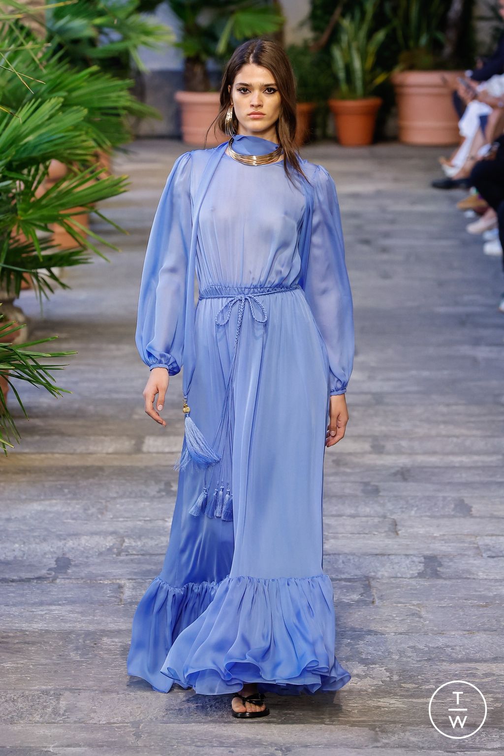 Fashion Week Milan Spring/Summer 2024 look 47 from the Luisa Spagnoli collection womenswear
