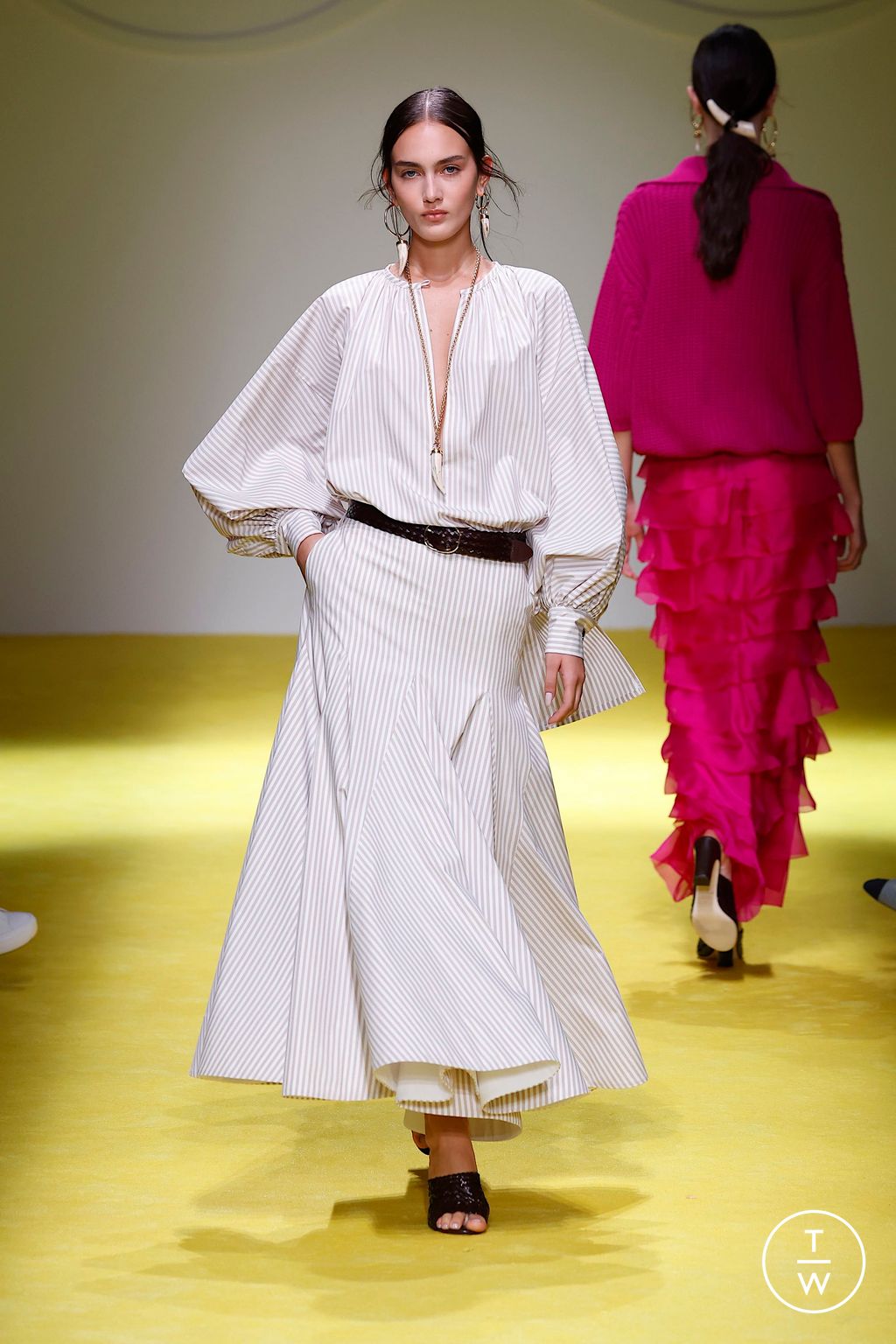 Fashion Week Milan Spring/Summer 2025 look 20 from the Luisa Spagnoli collection womenswear