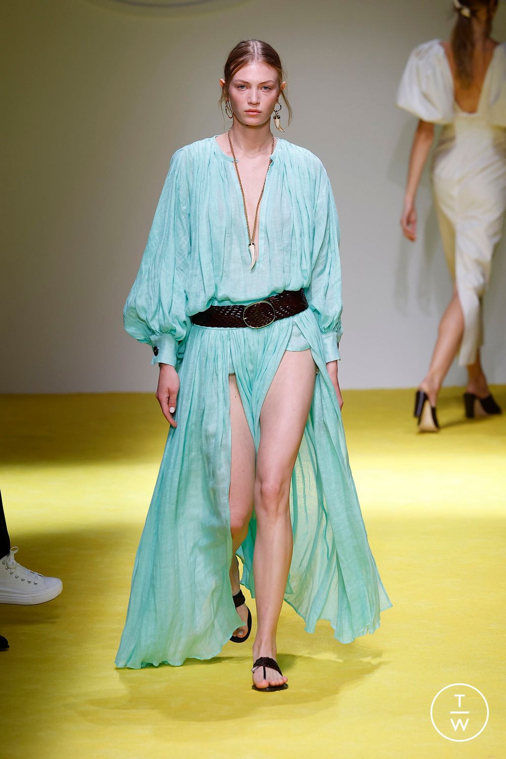 Fashion Week Milan Spring/Summer 2025 look 25 from the Luisa Spagnoli collection womenswear