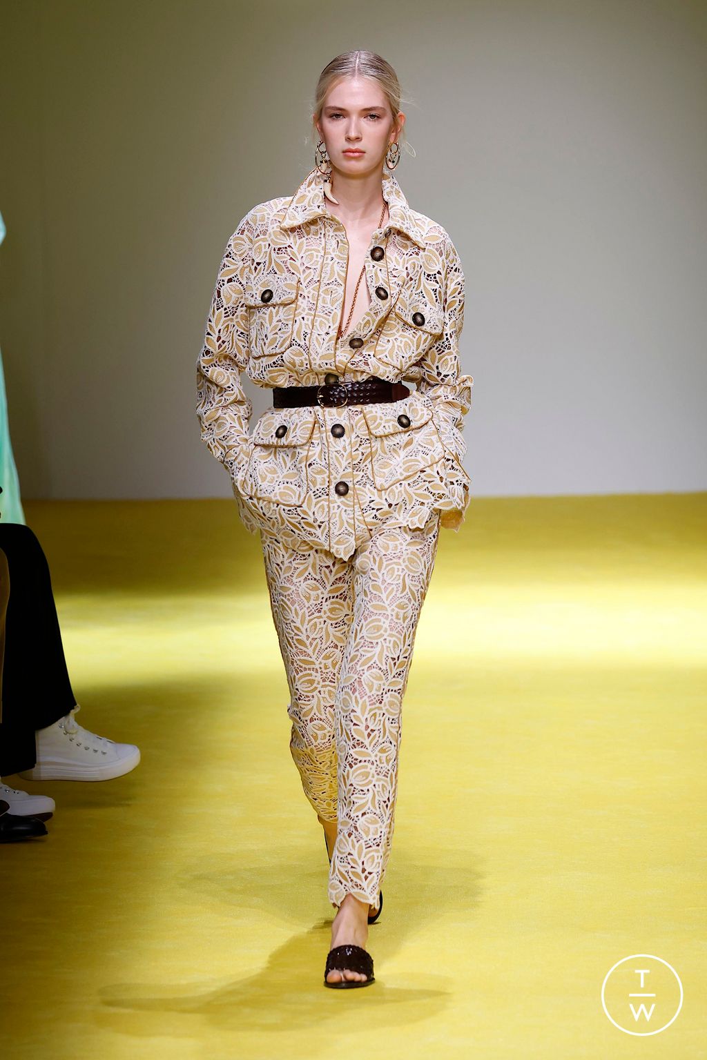 Fashion Week Milan Spring/Summer 2025 look 26 from the Luisa Spagnoli collection womenswear