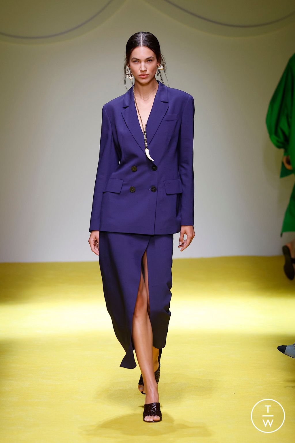 Fashion Week Milan Spring/Summer 2025 look 36 from the Luisa Spagnoli collection womenswear