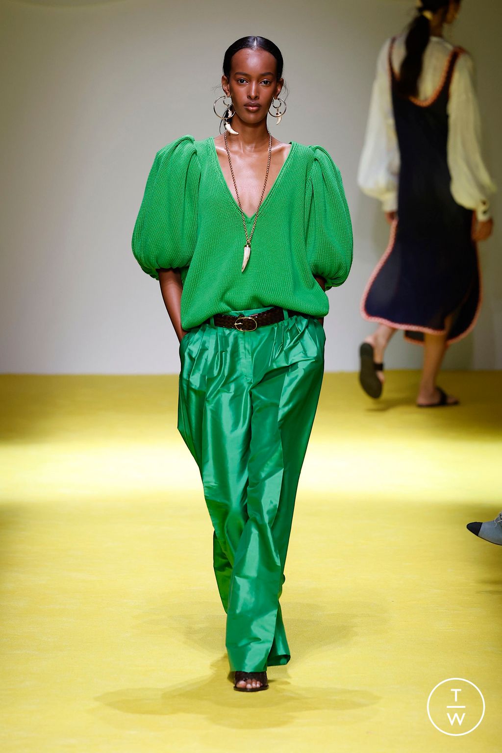 Fashion Week Milan Spring/Summer 2025 look 37 from the Luisa Spagnoli collection womenswear
