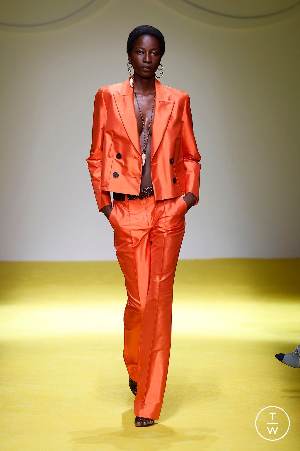 Fashion Week Milan Spring/Summer 2025 look 39 from the Luisa Spagnoli collection womenswear