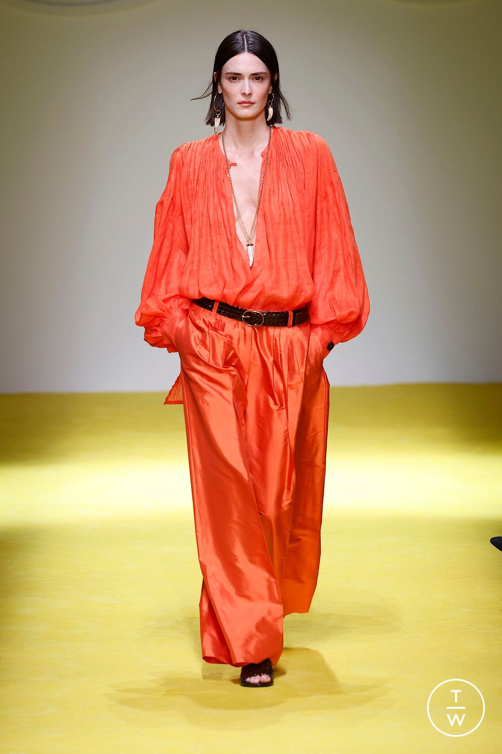 Fashion Week Milan Spring/Summer 2025 look 41 from the Luisa Spagnoli collection womenswear