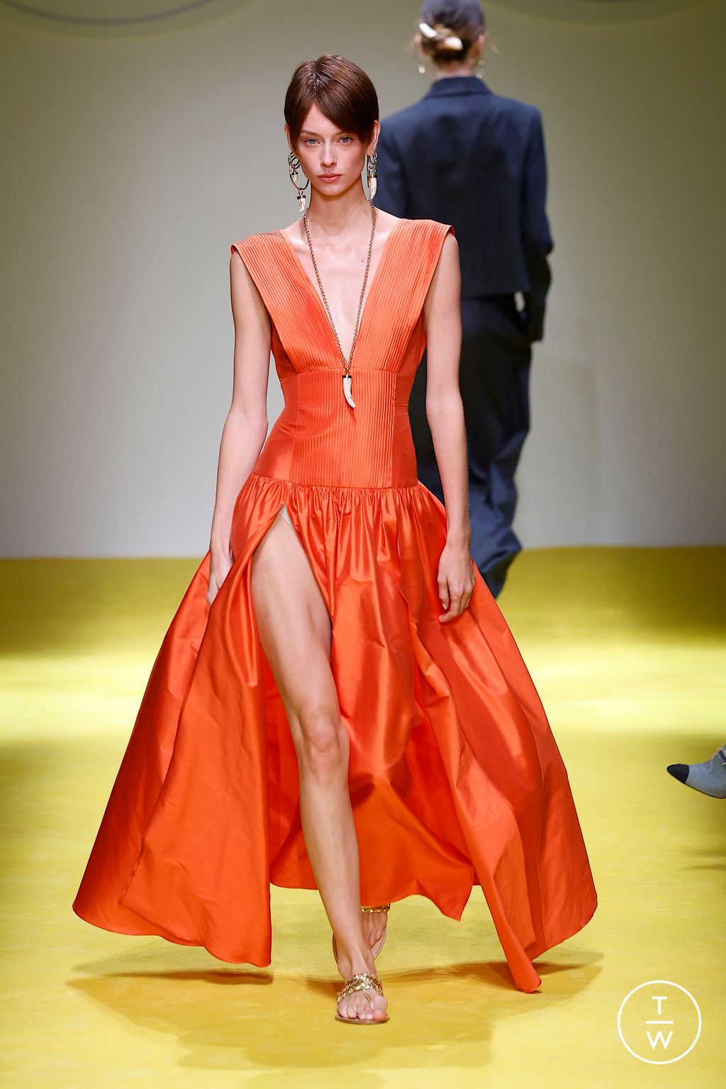 Fashion Week Milan Spring/Summer 2025 look 45 from the Luisa Spagnoli collection womenswear