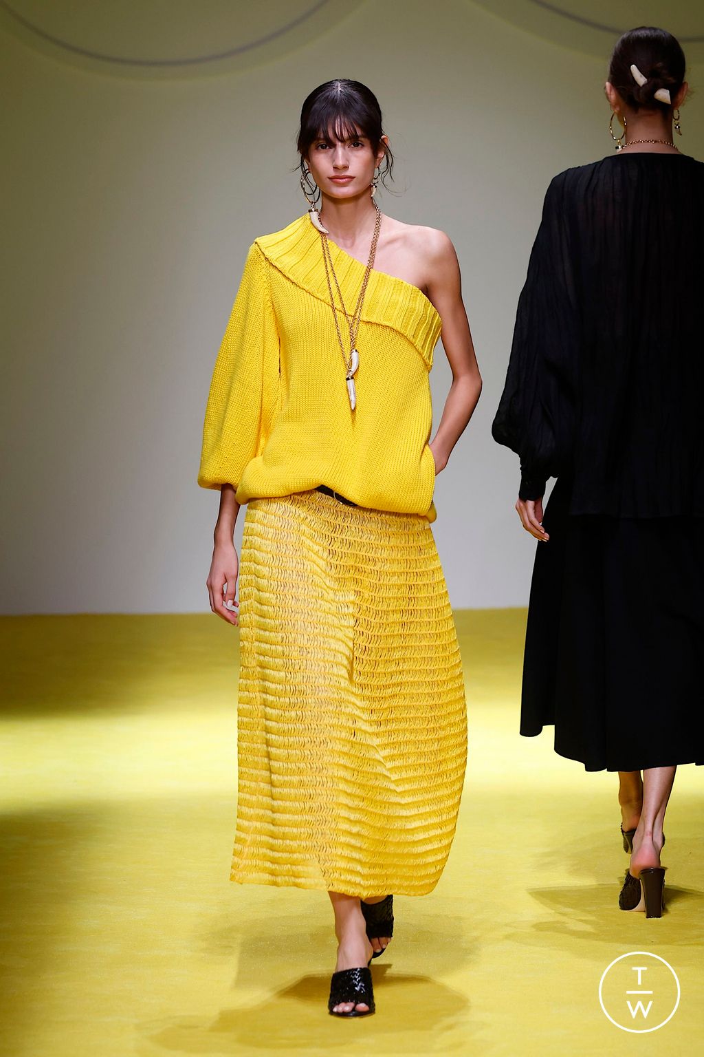 Fashion Week Milan Spring/Summer 2025 look 47 de la collection Luisa Spagnoli womenswear