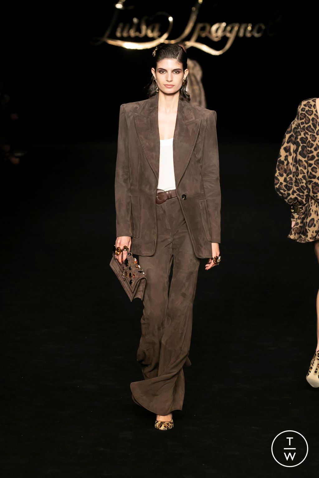 Fashion Week Milan Fall/Winter 2023 look 2 from the Luisa Spagnoli collection 女装