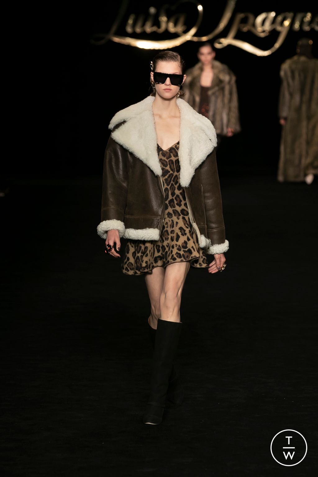 Fashion Week Milan Fall/Winter 2023 look 5 from the Luisa Spagnoli collection womenswear