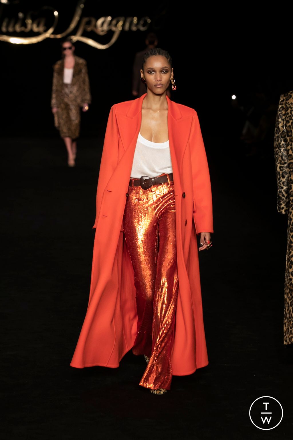 Fashion Week Milan Fall/Winter 2023 look 11 de la collection Luisa Spagnoli womenswear