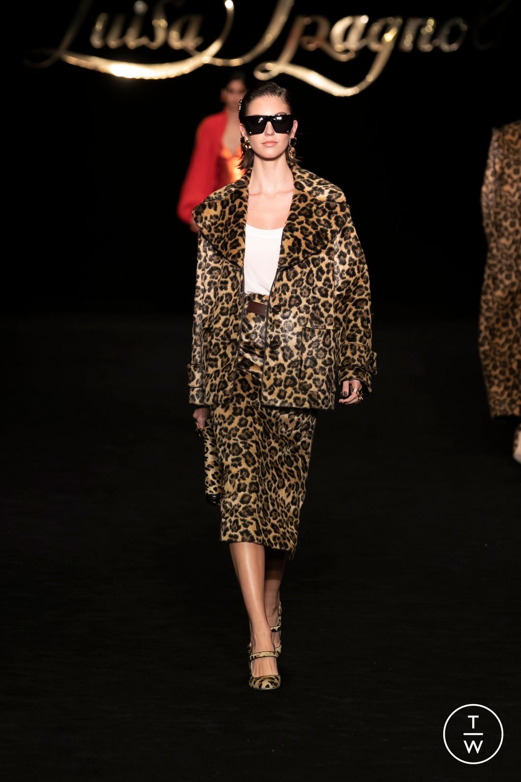 Fashion Week Milan Fall/Winter 2023 look 12 from the Luisa Spagnoli collection womenswear
