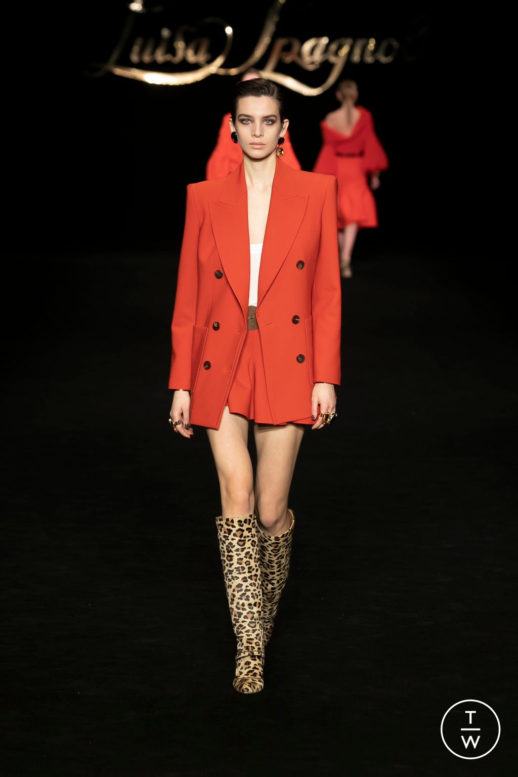 Fashion Week Milan Fall/Winter 2023 look 16 from the Luisa Spagnoli collection womenswear