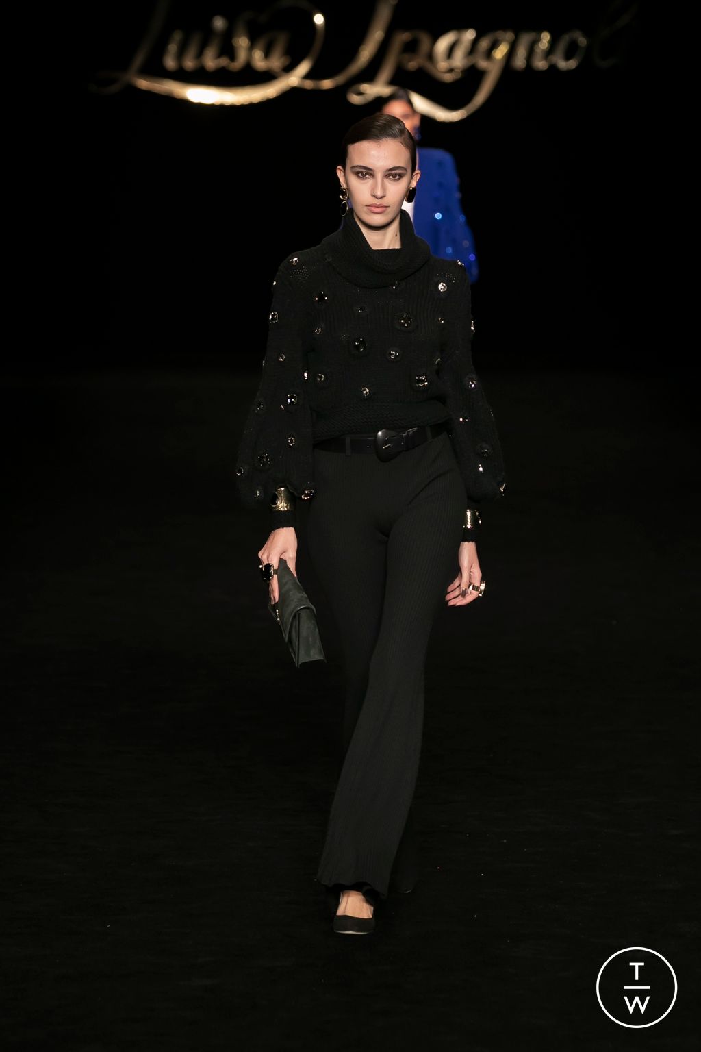 Fashion Week Milan Fall/Winter 2023 look 19 from the Luisa Spagnoli collection 女装