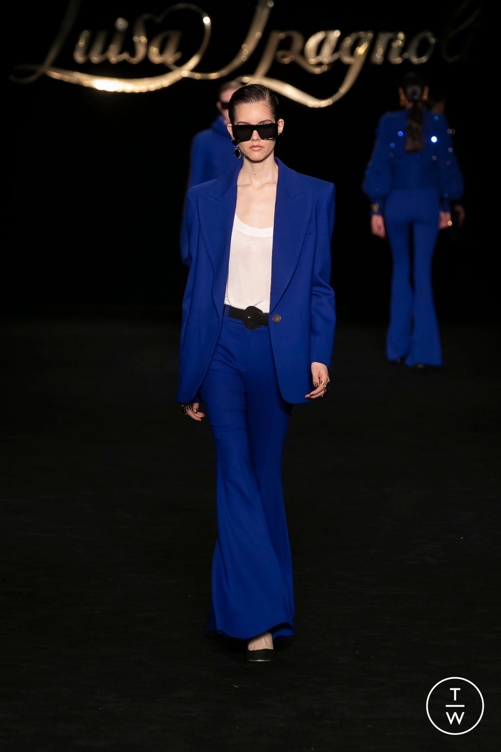Fashion Week Milan Fall/Winter 2023 look 22 from the Luisa Spagnoli collection womenswear